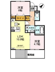 舞子駅 バス39分  二本松下車：停歩20分 1階の物件間取画像